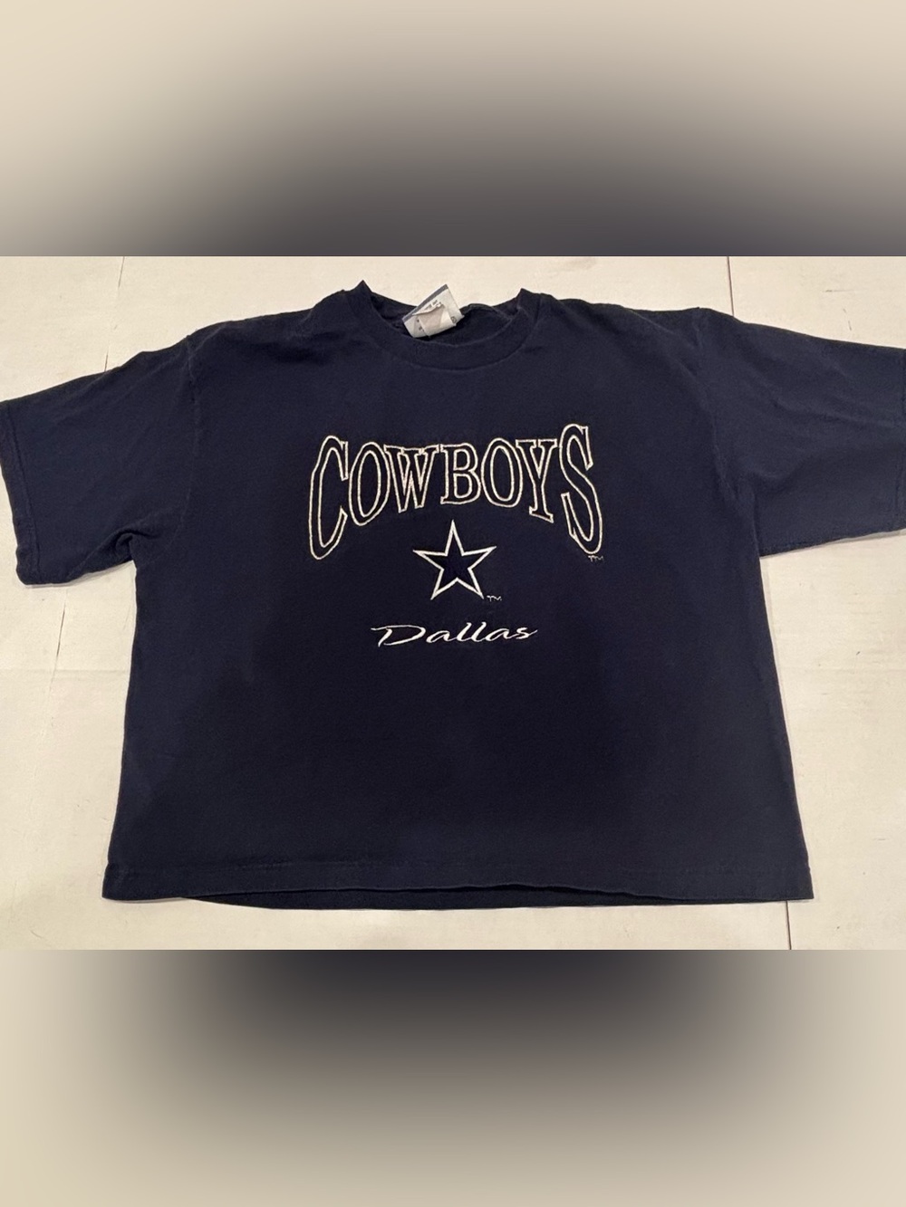 Lee Navy Blue Dallas Cowboys Graphic Tee